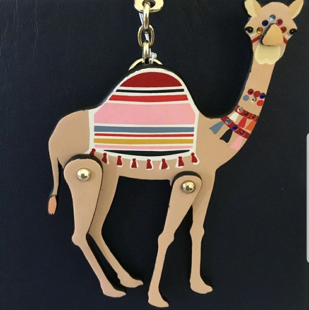 Kate Spade Camel Keychain
